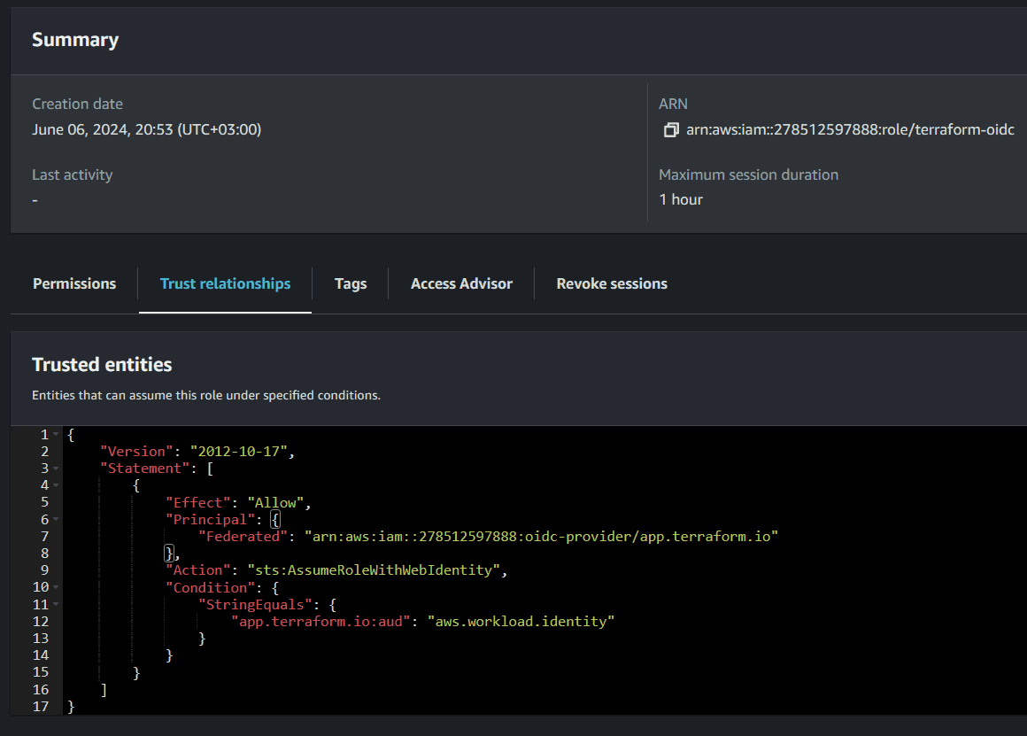 Addressed AWS defaults risks: OIDC, Terraform and Anonymous to AdministratorAccess